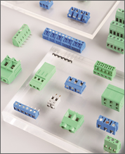 PCB screw terminal block